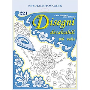 Disegni Decalcabili - Speciale Tovaglie n. 221